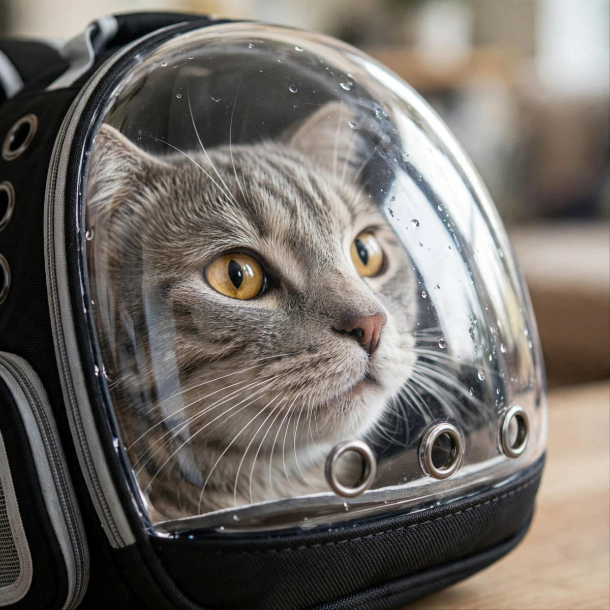 Pawmora AstroPack — Space Capsule Cat Backpack